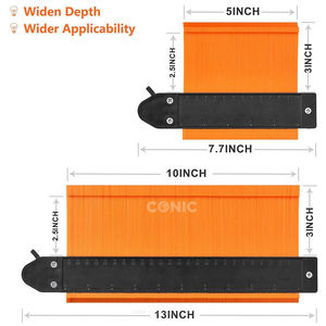 ขายร้อนคุณภาพสูง Multifunctional กว้าง <span class=keywords><strong>Contour</strong></span> พร้อมล็อค Duplicator แม่แบบกระเบื้อง <span class=keywords><strong>Contour</strong></span> <span class=keywords><strong>Gauge</strong></span> - Product Image 4