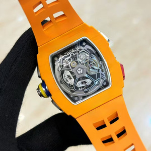 Relojes Deportivos de Lujo Modernos con Cajas de Fibra de Carbono, Cronógrafos Automáticos Mecánicos con Función Flyback, Taquímetros, Relojes Impermeables para Hombre - Product Image 3