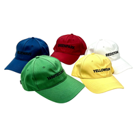 Cappellini da Baseball in Cotone a 6 Pannelli con Ricamo Personalizzato, Cappelli con Logo all'Ingrosso, Cappello da Baseball Non Strutturato Stile Dad Hat