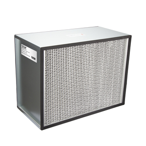 Filtre à air plissé profond H14 pour hotte de ventilation, prix usine Chine - Product Image 1