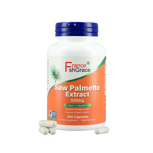 Potent 500mg Saw Palmetto ekstrak dengan biji labu minyak pria dukungan kesehatan Veggie Saw Palmetto softgel suplemen - Product Image 5