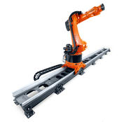 Bras Robot 6 Axes KUKA KR 70 R2100 PA Robot Industriel Avec Unité De Rail Linéaire pour CNC Laser Découpe Palettisation Manutention Soudage