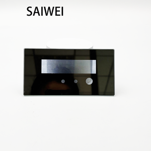 Подгонянное закаленное стекло панель управления дисплей шелкография окна функция кнопки вырезы для промышленных солнечных устройств - Product Image 2