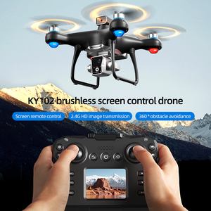 Ky102 máy ảnh kép Màn hình LCD <span class=keywords><strong>Drone</strong></span> có thể gập lại quang <span class=keywords><strong>rc</strong></span> Quadcopter người mới bắt đầu bay không người lái cho chụp ảnh trên không trở ngại tránh - Product Image 6