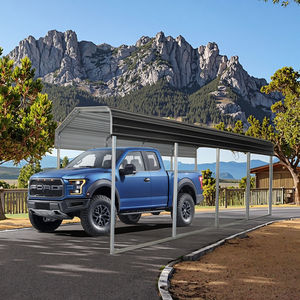 ESGC1015-H260 <span class=keywords><strong>Abri</strong></span> <span class=keywords><strong>de</strong></span> voiture <span class=keywords><strong>de</strong></span> haute qualité 10 x 15 pieds avec <span class=keywords><strong>toit</strong></span> <span class=keywords><strong>en</strong></span> acier galvanisé, <span class=keywords><strong>abri</strong></span> <span class=keywords><strong>de</strong></span> voiture <span class=keywords><strong>en</strong></span> métal, auvent et <span class=keywords><strong>abri</strong></span> pour voiture - Product Image 6