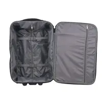 पदोन्नति सस्ते 600D ईवा मामले केबिन सामान ट्रॉली सामान Softside बनाया गया सूटकेस 2 पहियों के साथ यात्रा के लिए