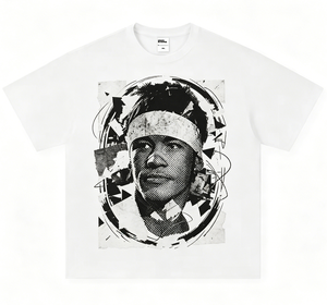 <strong>Neymar</strong> American Football Character Print 280g Pure Cotton Heavyweight Short-Sleeve O-Neck Loose Fit Breathable <strong>T</strong>-<strong>Shirt</strong> Men - Product Image 4