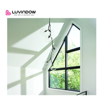 Ventana con Imagen Personalizable de Alta Calidad, Doble Acristalamiento, Vidrio de Seguridad, Fácil Instalación, Rotura de Puente Térmico, Aislamiento de Aleación de Aluminio