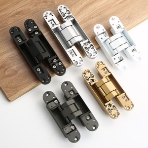 Cerniera Invisibile 3D Regolabile - Cerniera Nascosta a Croce <span class=keywords><strong>per</strong></span> Porte Lisce Senza Giunture - Product Image 5