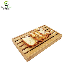 เขียงไม้ไผ่เฮงยูชิงพินอเนกประสงค์สำหรับหั่นและเสิร์ฟขนมปัง - Product Image 1