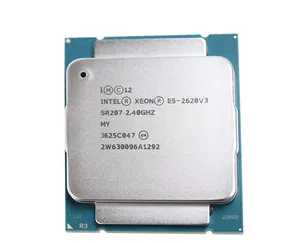 Bon Prix E5-2630V2 2670V2 2640V2 2660V2 2680V2 2690V2 E5-2630LV2 pour Xeon Processeur Six Core LGA2011 2.60GHz Serveur Processeur
