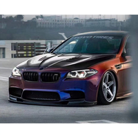 Capot en fibre de carbone de haute qualité pour BMW Série 5 F10 F18 2011-2017, style MBJ, capot modifié avec boulons, état neuf, pièces automobiles