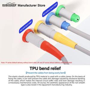 Connettore Push-Pull in Plastica Compatibile con Serie Lemo PAG PKG PLG/CAB CKB <span class=keywords><strong>CLB</strong></span> 0P, Presa Fissa 2/3/4/5/6/7/9 Pin per Uso Medico - Product Image 3