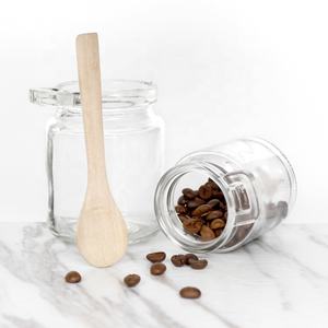 Récipient en verre pour poivre et sel d'épices, vente en gros, vide, emballage de thé, avec liège et cuillère, 250ml - Product Image 2