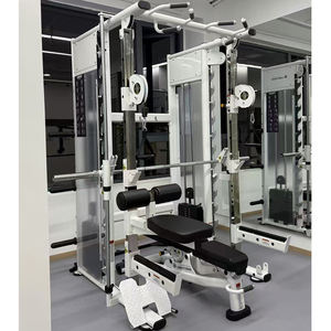 Machine Smith commerciale avec câble croisé 6-en-1 Cage de puissance multifonctionnelle pour l'entraînement musculaire complet du corps des femmes - Product Image 1