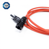 JZD Rot-Schwarze 4mm² Solarmodul-Steckverbinder Y3 Y4 Y5 PV-Verlängerungskabel Solarmodul-Kabelbaum zum Fabrikpreis