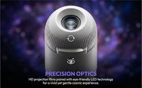 Mini projecteur ciel étoilé, lampe d'ambiance rechargeable par USB, lampe de chevet moderne minimaliste, vente en gros OEM, directement de l'usine