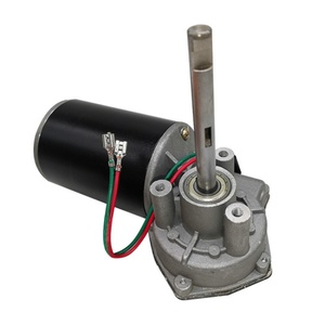 24V DC Motor High Torque Brush 12v Dc <b>Worm</b> <b>Gear</b> Motor 12v High Torque Low Power - Product Image 5