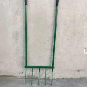 จอบขุดดิน 5 ง่าม เคลือบผงคาร์บอนสตีล ด้ามจับคู่ตามหลักสรีรศาสตร์ - Product Image 6