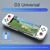 Control Inalámbrico D3 para Teléfono Móvil y PC, Compatible con N-Switch