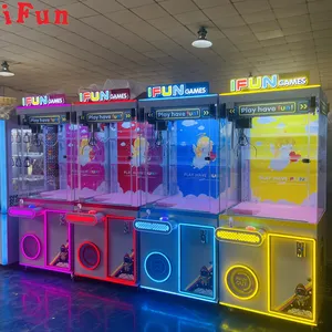 Factory Price Hot Selling Ifunpark Claw Machine Plush Doll Toy Claw Crane Machine Prize Vending Out Toy Gift Game Machine