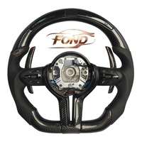Volant personnalisé en fibre de carbone avec LED pour BMW F01, F02, F10, F20, F30, F32, F80, F82, E90, E91, E92, E93, E70, E71, E72