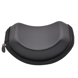 Anlorr – étui à lunettes semi-rigide avec fermeture éclair, sac de rangement de protection pour lunettes de ski, accessoires pour lunettes - Product Image 3