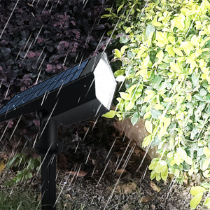 Guirnaldas riflettore <span class=keywords><strong>Applique</strong></span> murale pilastro rilevatore di movimento Luces Solares Para Jardin staffa a parete Luminarias Led luce solare - Product Image 4