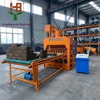 Machine automatique de fabrication de briques en terre cuite HBY7-10 avec PLC pour la construction verte, ligne de production de grandes briques à Bangalore