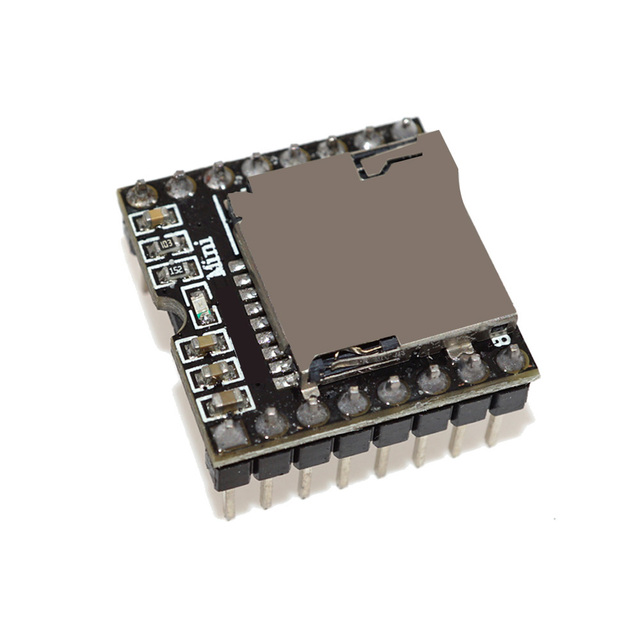 OKY3161-1 Mini MP3 Player Module with Micro SD TF Card Slot and Decoder Chip for DIY Audio Projects