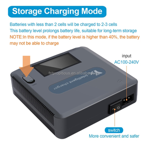Cargador de batería con pantalla digital 6 en 1 para <span class=keywords><strong>DJI</strong></span> Mavic 3 Drone Hub de carga de batería Cargador de batería inteligente rápido con adaptador USB - Product Image 3