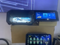 Cockpit numérique de style LC250 pour Prado LC150, écran double 12,3 pouces avec vue à 360° °    Kit de tableau de bord sans fil CarPlay et Android Auto