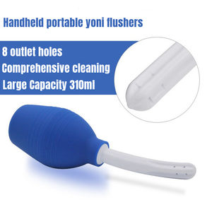 Pembersih Vagina Anal <span class=keywords><strong>Douche</strong></span> Silikon Anal <span class=keywords><strong>Enema</strong></span> Anus Vagina Mandi Pencuci - Product Image 3