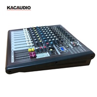 Mélangeur de console audio numérique professionnel 8 canaux de haute qualité pour audio vidéo et éclairage professionnels
