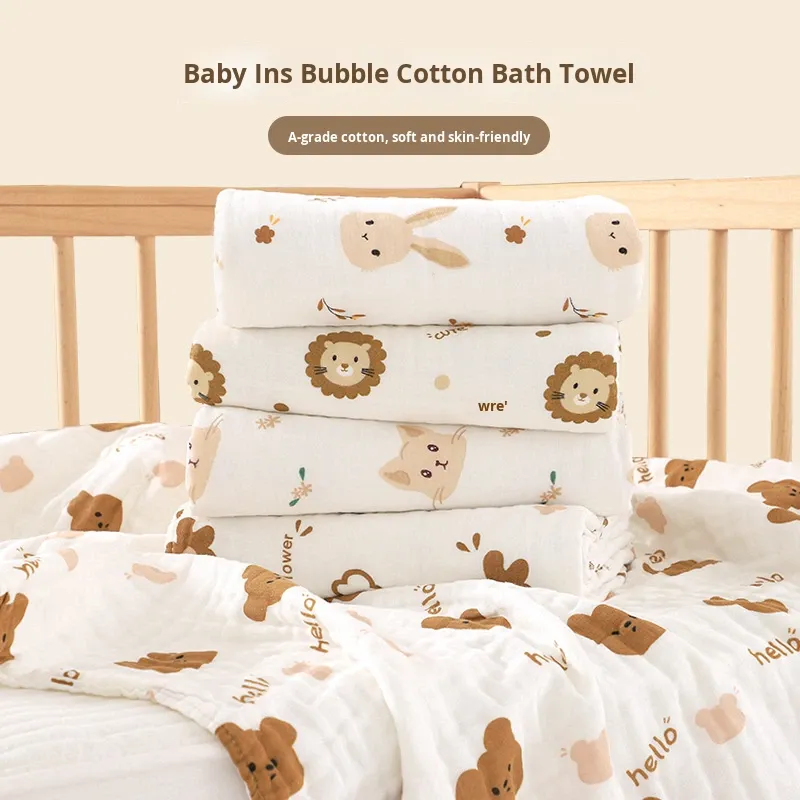 Newborn Baby Bath Towel Class a