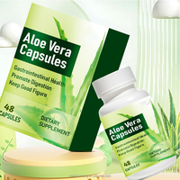 Capsule d'aloe vera chinoise OEM pour le nettoyage du côlon adulte et la digestion brûlante mince pas pour les femmes enceintes