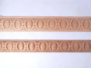 Adorno de madera de huevo tallado a mano de <span class=keywords><strong>haya</strong></span> maciza, tallado de madera moderno para decoración de techo interior, construcción contemporánea, bienes raíces - Product Image 3