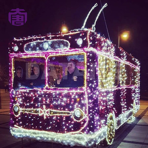 Factory Direct Outdoor Vehicle Christmas Lights Motif LED Decoration for Park Yard - Product Image 4
