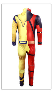 Disfraz de Deadpool Wolverine Howlett para Niños y Adultos, Disfraz de Halloween y Carnaval, Mono de Lobo, Pantalones Superjustos y <span class=keywords><strong>Top</strong></span> - Product Image 4