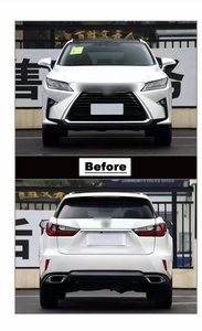 RX กันชนรถสำหรับ RX450 RX350เล็กซัส RX300 RX270 <span class=keywords><strong>RX200T</strong></span> RX350L RX450hL RX 2016 + ถึง<span class=keywords><strong>2020</strong></span> + เก่ากับบอดี้คิทใหม่ - Product Image 5