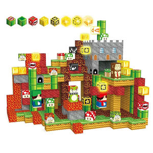 העולם שלי פאזל מגנטי בלוק פאזל מגנטי לבנות מגנטים מיני צעצועים - Product Image 1