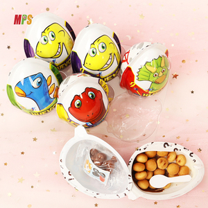 Đồ Chơi Kẹo Trứng Nhỏ Nhiều Màu Vui Nhộn Bán Sỉ Trung Quốc Với Bánh Quy Sô Cô La Bên Trong - Product Image 5
