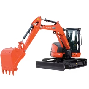 À bas prix, 5 tonnes d'excavatrices Kubota de haute qualité à vendre, mini-excavatrices Kubota KX165 d'occasion - Product Image 1