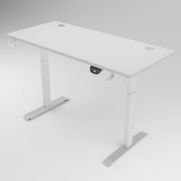Table Électrique Télescopique Réglable en Hauteur pour Ordinateur Portable, Table Intelligente, Gaming, Travail à Domicile, Ordinateur de Bureau pour la Maison