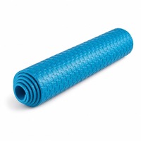 Tapis de yoga EVA antidérapant à texture tissée élargie, idéal pour débutants, pour la maison, la gym, le Pilates, pour femmes et hommes, vente en gros