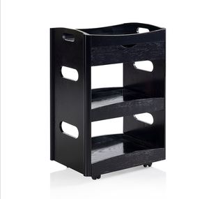 Carrello da Salone <span class=keywords><strong>di</strong></span> <span class=keywords><strong>Bellezza</strong></span> in Legno con 2 Cassetti e Ripiano a 3 Livelli per Uso in <span class=keywords><strong>Officina</strong></span> - Product Image 2