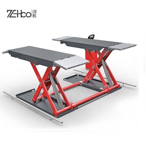 Sollevatore a Forbice ZeHoo a Mezza Altezza, Capacità 4 Tonnellate con Altezza di Sollevamento 1,2m, Sollevatore Idraulico Economico per <span class=keywords><strong>Auto</strong></span> - Product Image 2