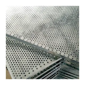 시트 헤비 듀티 홀 펀치 패널 하이 게이지 금속 산업용 두꺼운 천공 플레이트