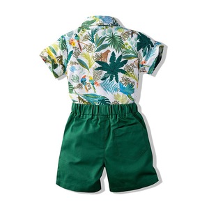 Ensembles de vêtements pour enfants, vêtements d'été pour bébés, ensembles de shorts mignons pour garçons, prix de gros - Product Image 4