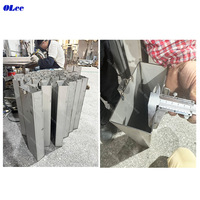 Machine industrielle commerciale de fabrication de blocs de glace en eau salée de 1 tonne pour entreprises